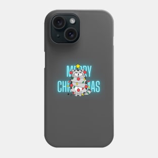 Merry Christmas Cat Phone Case