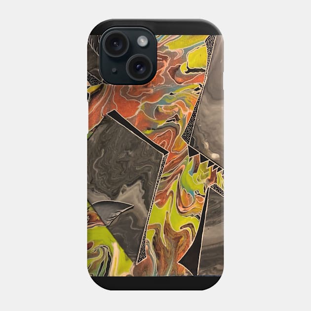 GEOMETRIX Phone Case by AJ ART PRODUCTIONS 