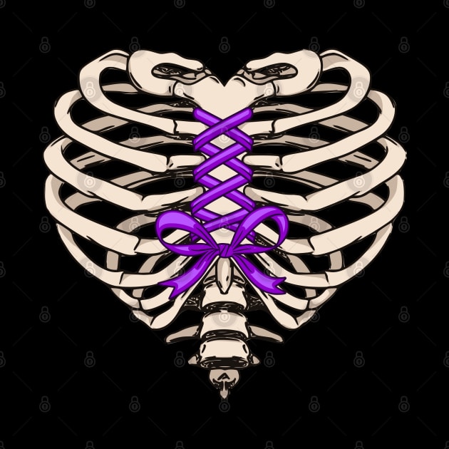 Corset Piercing Ribcage Heart by RavenWake