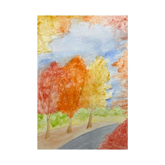 Fall Watercolor by natees33