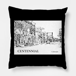 Centennial Colorado Pillow