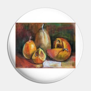 Pumpkin Serenade: A Pastel Etude Pin