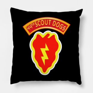 44th Scout Dog Platoon 25th Infantry Div Pillow