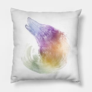 Spectral Wolf Pillow