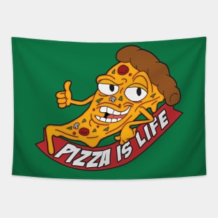 Pizza is Life Tapestry