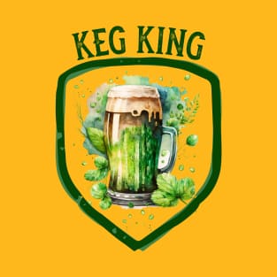 Keg King - Irish Beer Handstand T-Shirt