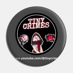 Tiny Crimes YouTube Logo Pin