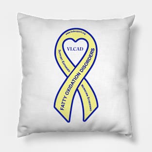 VLCAD FOD Awareness Ribbon Pillow