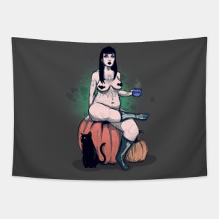 Spooky Queen Tapestry