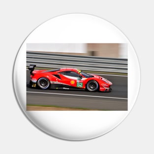 Ferrari 488 GTE EVO 24 Hours Of Le Mans 2018 Pin