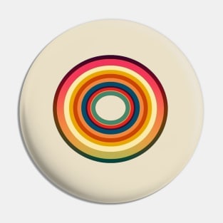 Rainbow Ellipse Pin