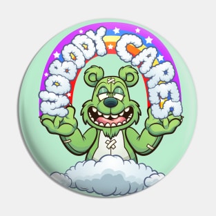 Nobody Cares Bear Pin