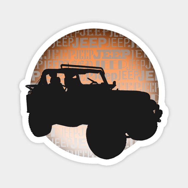 Jeep Magnet by VersatileCreations2019