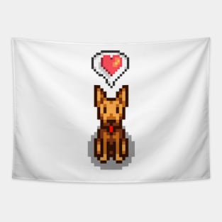 Stardew Valley Happy Dog 2 Tapestry