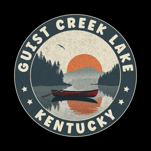 Guist Creek Lake Kentucky Sunset by turtlestart