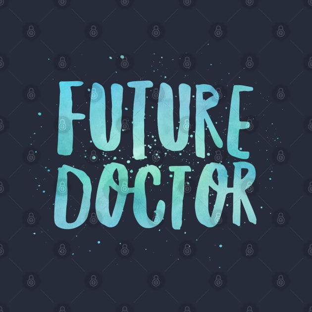 Boys Mens Future Doctor Print Blue by AstroGearStore