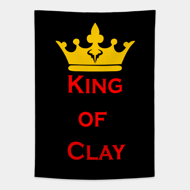 King Of Clay Tapestry by Jenex