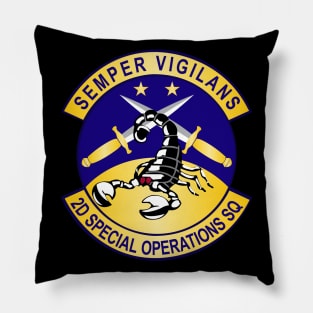 2nd Special Operations Squadron wo Txt Pillow