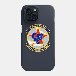 18th Aggressor Squadron Blue Foxes Phone Case