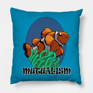 Clownfish anemone mutualism Pillow