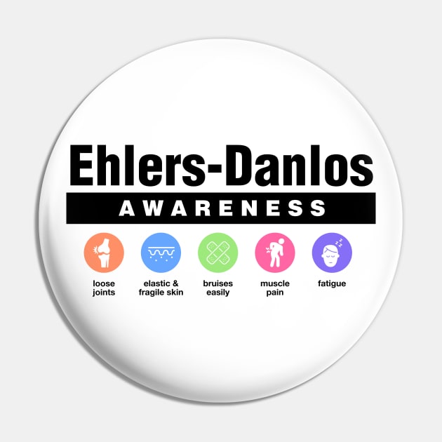 Ehlers Danlos Syndrome - Disability Awareness Symptoms Pin by Football from the Left