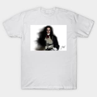 byebyesally Louis XIV - Line Work T-Shirt