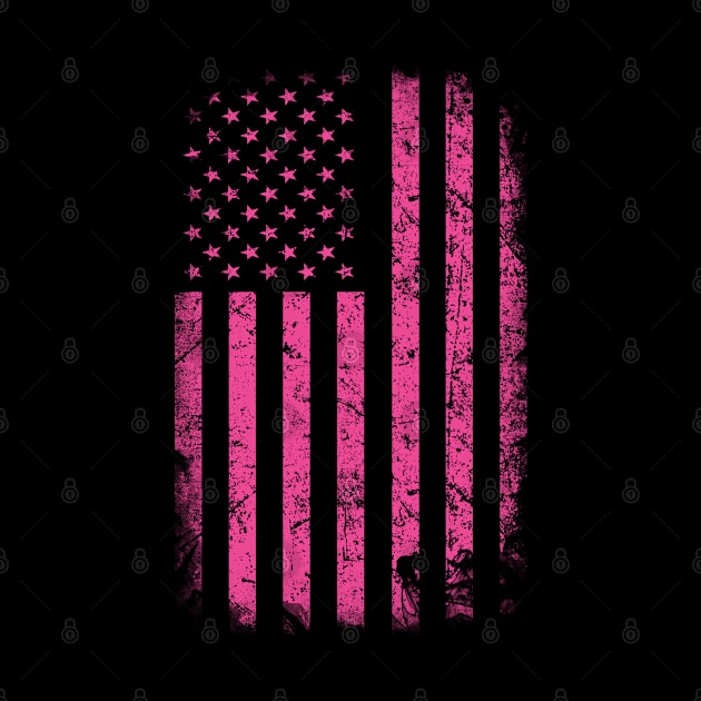 USA PINK FLAG. by Andreeastore  