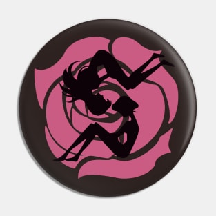 Utena's silhouettes Pin