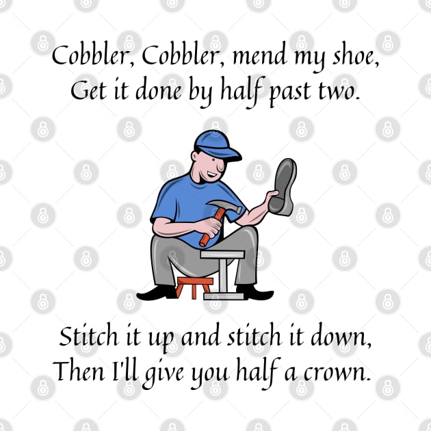 cobbler cobbler mend my shoe nursery rhyme by firstsapling@gmail.com