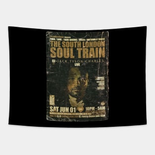 POSTER TOUR - SOUL TRAIN THE SOUTH LONDON 95 Tapestry