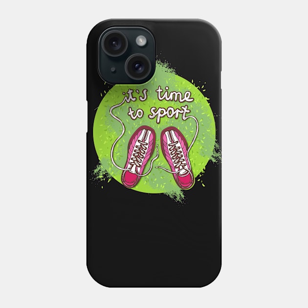 It's Time To Sport Phone Case by saigon199x