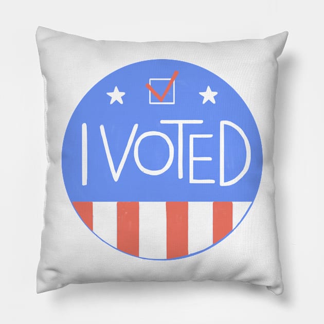 I Voted Pillow by Join Juno