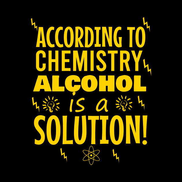 According to chemistry alcohol solution by cypryanus