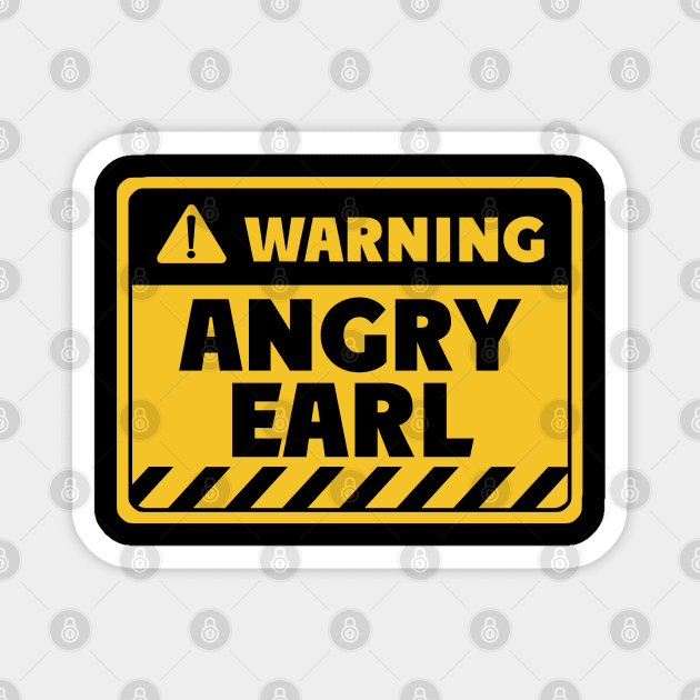 Angry Earl Magnet by EriEri