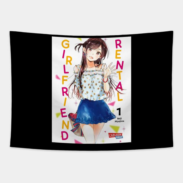 Girl Friend Rental Tapestry by James Bates