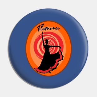 Flamenco Fireball Pin