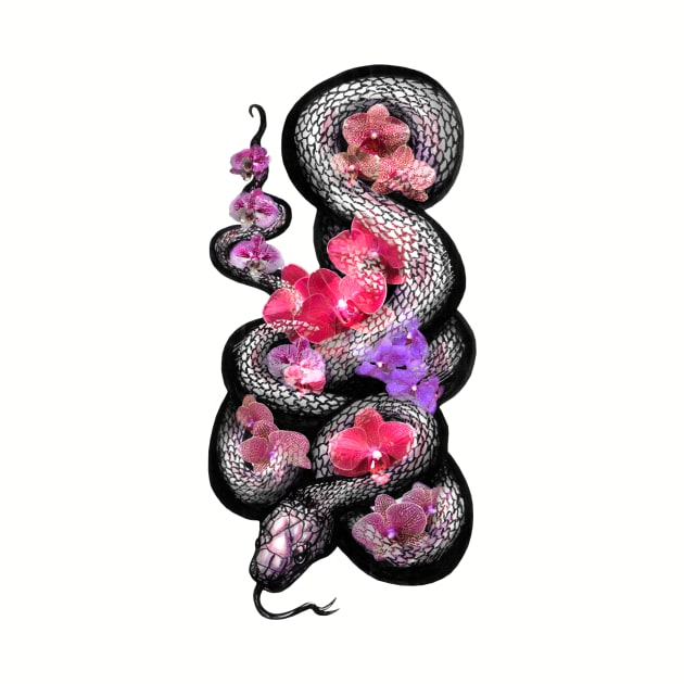 Flowering Snake by Warbler Creative