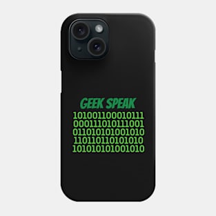 geek speak Phone Case