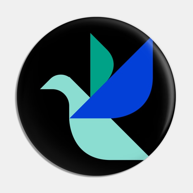 Peace Dove Pin by Current_Tees