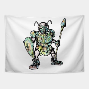 Mutant with color armor version 4 Tapestry