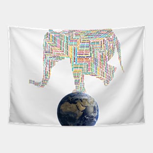 Corona Creative Earth Elephant Gift Tapestry