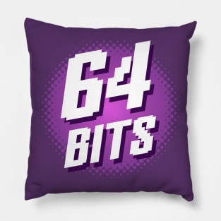 64 Bits Official shirt! Pillow