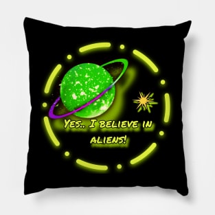 Aliens I do believe Pillow