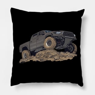 dirt tacoma Pillow