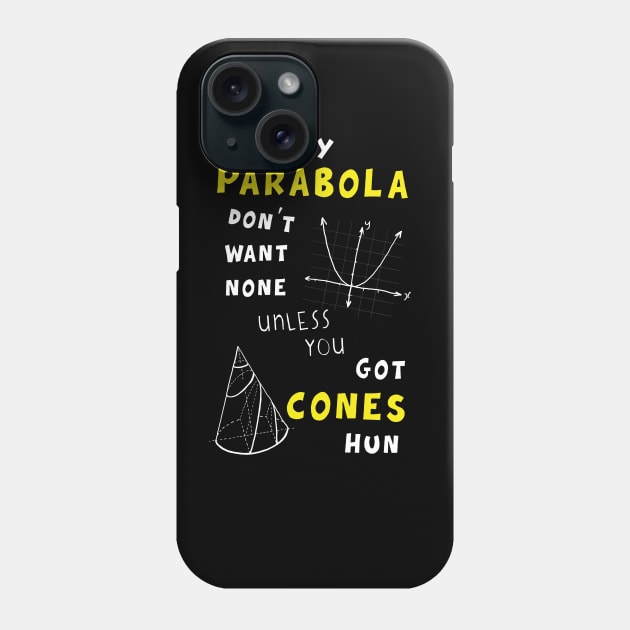 My Parabola Phone Case by hereticwear