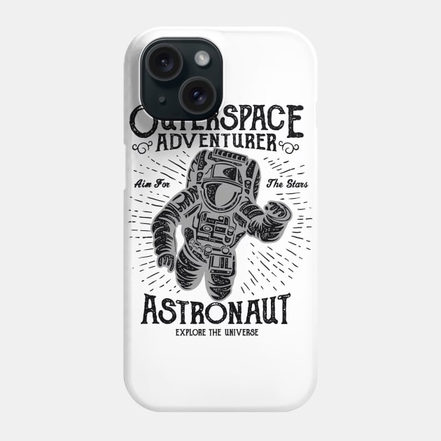 Astronaut Phone Case by Dojaja