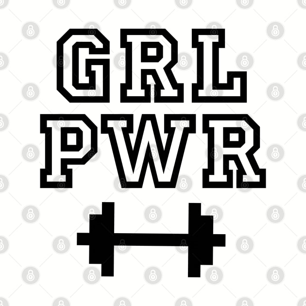 GRL PWR by TheBlackCatprints