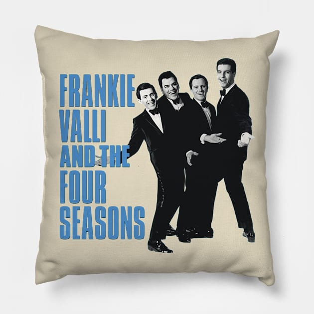 Frankie Valli And The Four Seasons Pillow by Maison Nuit