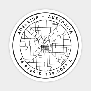 Adelaide Map Magnet