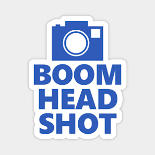 Boom Head Shot Magnet